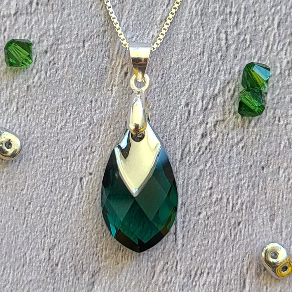 Swarovski® Crystal Pendant on a Chain